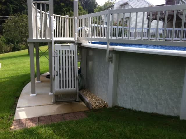 Vinyl Works Premium 24" 3-Section Fence Add-On Kit B, Taupe | B24P3-T