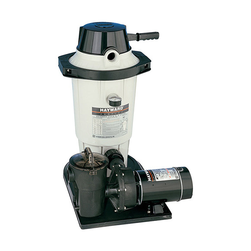 Hayward Perflex D.E. Filter - Pump 1.5 HP - EC50 Filter - W3EC50C93S