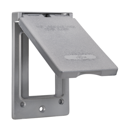 Southwire WCV1GFI Gray Single Gang Vertical GFCI Weatherproof Cover