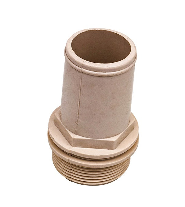 Waterway 417-6140 1-1/2in. MPT Hose - Male Smooth Adapter