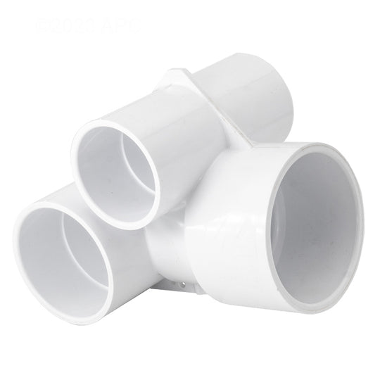 Waterway Tee Body Only 2.5" Poly Storm - 211-3060