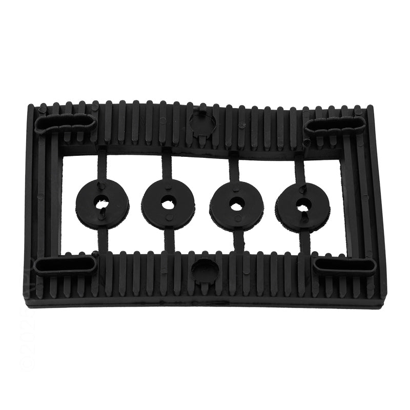 WATERWAY PLASTICS RUBBER MOTOR BASE SELF ALIGNING | 319-0019