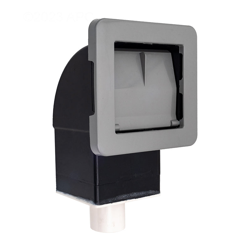Waterway Black Front Access Spa Skimmer 1.5"S/2"SPG - 510-1501