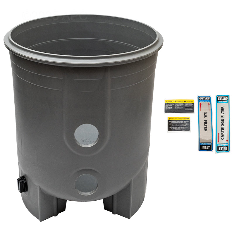Waterway Crystal Water 550-4407 Filter Body with Labels