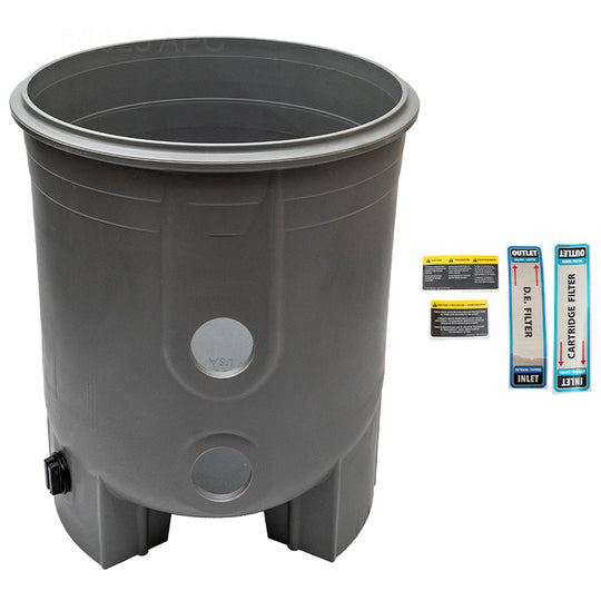 Waterway Crystal Water 550-4407 Filter Body with Labels