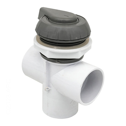 Waterway Top Access Diverter Valve 2" Gray Notched - 600-3067