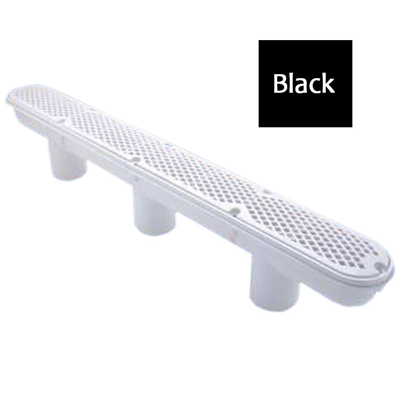 Waterway Concrete Diamond Strip Drain 32" Channel Black - 640-1361 V