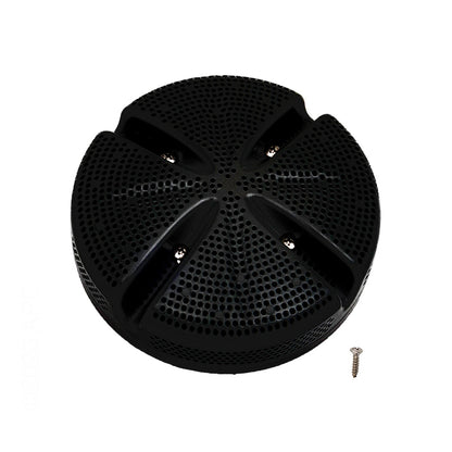 Waterway Suction with 1.5" Thrd Wall Ftg 6" Black Ultra - 640-8241 V