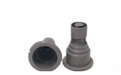 Waterway Thread in Style Wall Fitting Gray Poly Storm - 215-1397