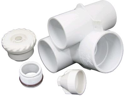 Waterway Dir Adj Gunite Mini Jet Assembly White - 210-3400