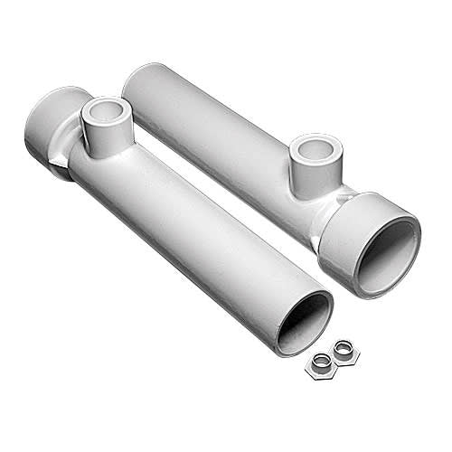 Waterway 1.5"SPG 10" Gunite Venturi Tee 1.5"Sx1"SPGx - 212-3350