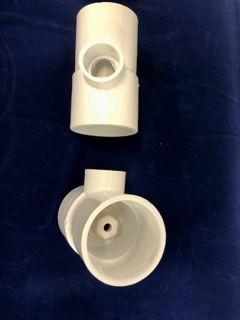 Waterway VENTURI TEE G 1.5"x.75"SLP - 212-3450
