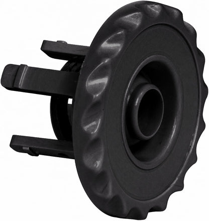 Waterway Adj Mini Eyeball Assembly Black Gunite - 224-1001G