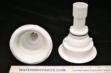 Waterway Thread-In Style Wall Fitting White Power Storm - 228-6710