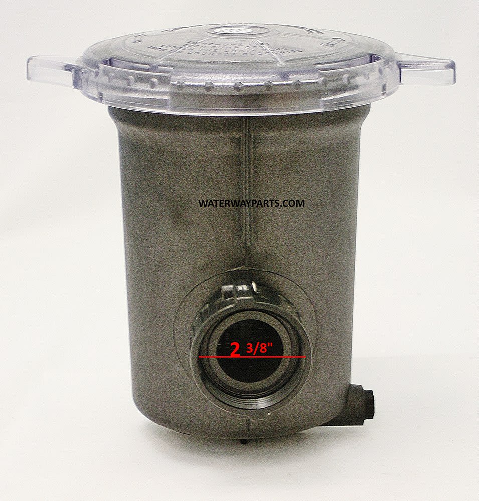 Waterway 6" Pump Trap Assembly, 1.5" x 1.5" | 310-5400
