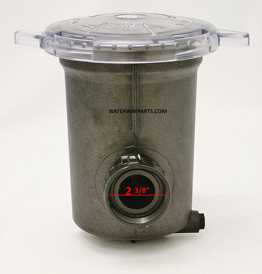 Waterway 6" Pump Trap Assembly, 1.5" x 1.5" | 310-5400