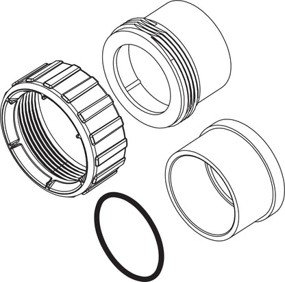 Waterway SCH40 PVC UNION 2"S - 400-5050