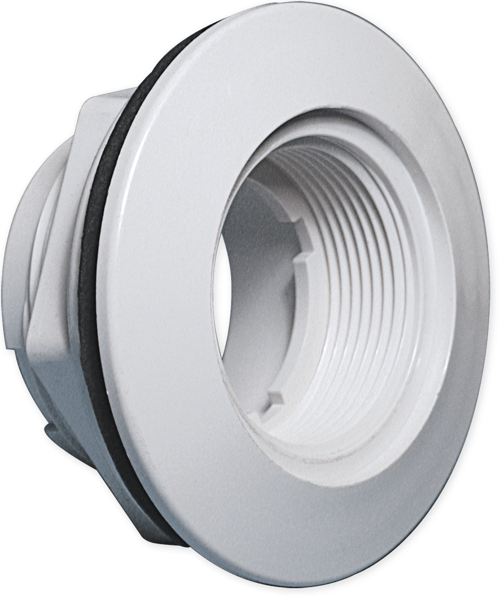 Waterway White Return Wall Ftg Assembly Bag 1.5"FPTx1.5"SLIP - 400-9150B