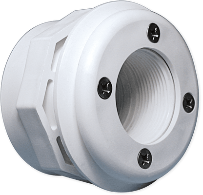 Waterway Gray Wall Fitting Assembly Bagged 1.5"FPTx1.5"FPT - 400-9167B