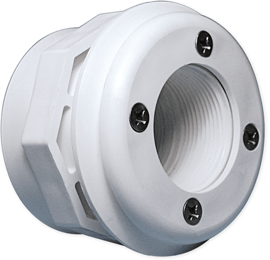 Waterway Gray Wall Fitting Assembly Bagged 1.5"FPTx1.5"FPT - 400-9167B