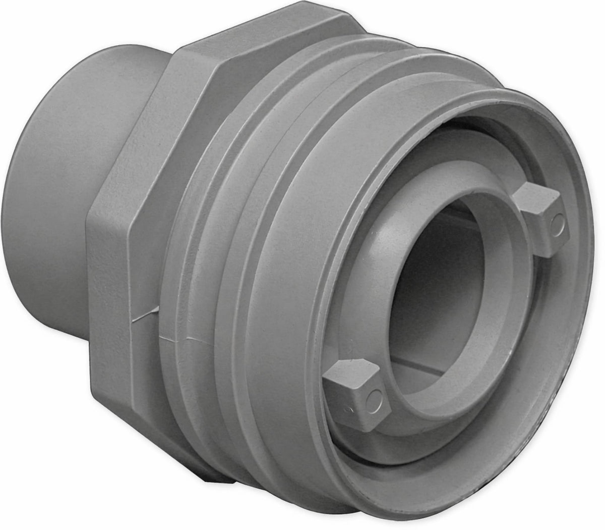 Waterway Flush Mount Return Fitting 1"S Gray - 400-9197