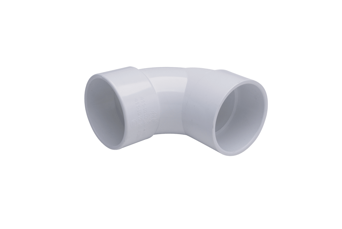 Waterway Sweep Elbow, 3" Slip x Slip PVC - 411-9200