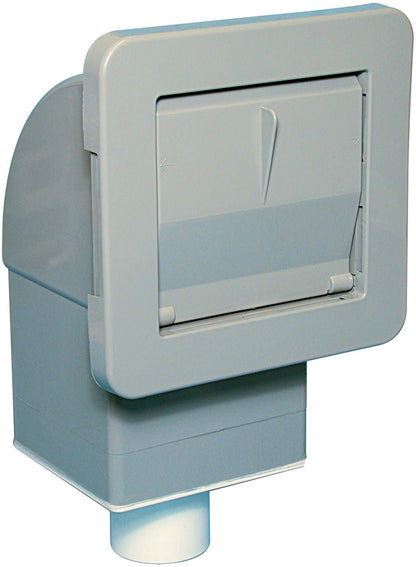 Waterway White Front Access Spa Skimmer 1.5"S/2"SPG - 510-1500