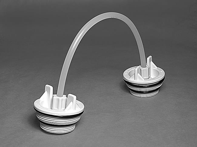 Waterway Equalizer Valve 2" White Gunite Ig Skim - 540-6010