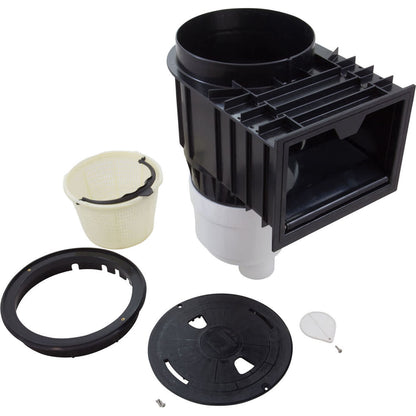 Waterway Ig Skimmer with Round Lid 2"S Black Renegade - 540-6411