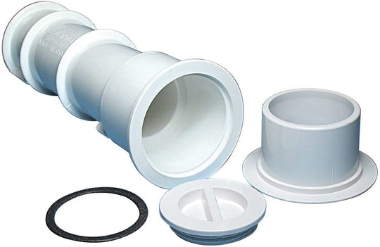 Waterway Volleyball Pole Holder Assembly White - 540-6700