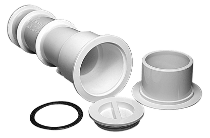 Waterway Pole Holder Cap & Flange Only White Volleyball - 540-6710