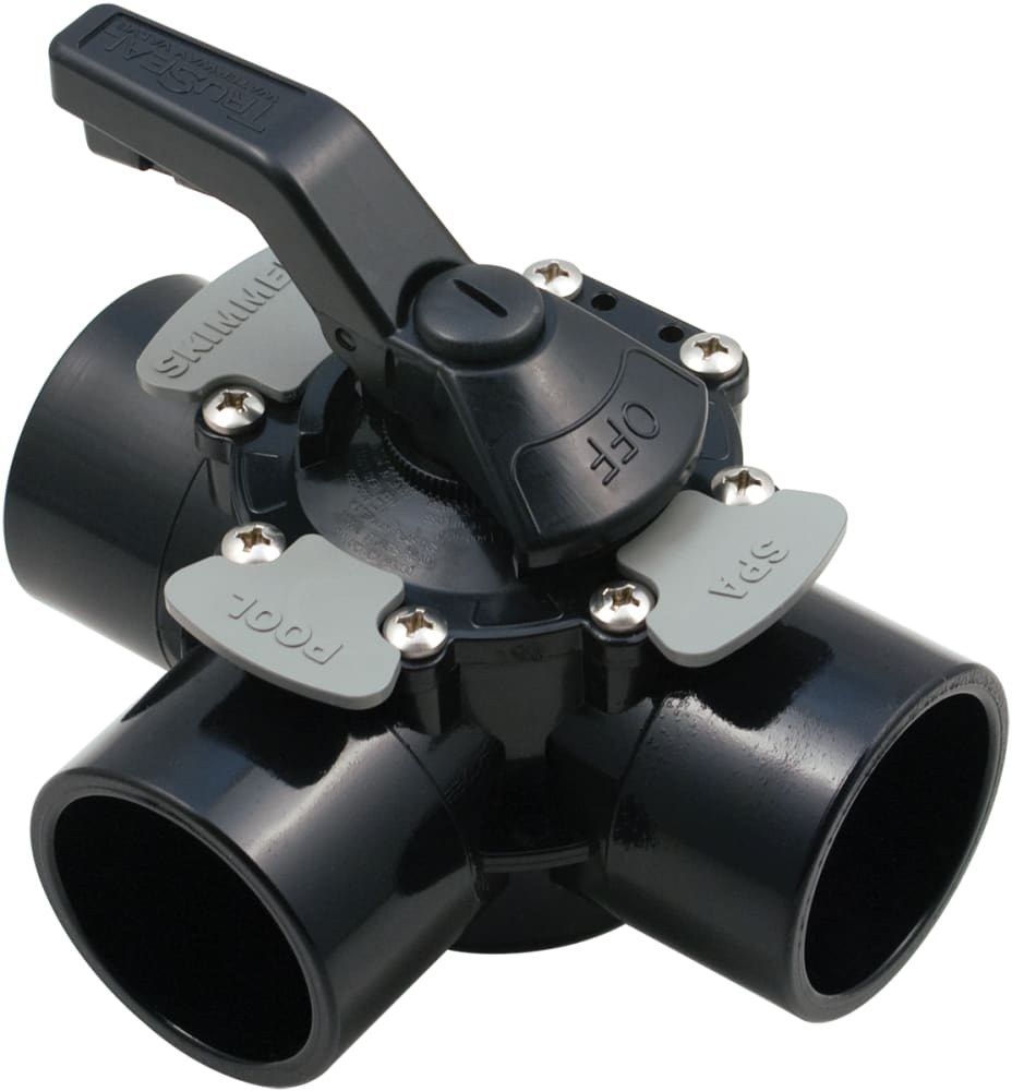 Waterway CPVC Truseal Valve 1.5"-2" 2-PORT - 600-7070-CPVC