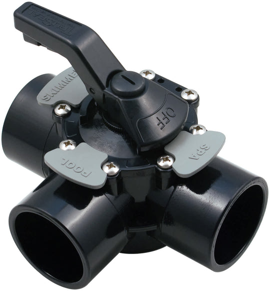 Waterway TruSeal 2" x 2-1/2" 3-Way Diverter Valve | 600-7100-CPVC