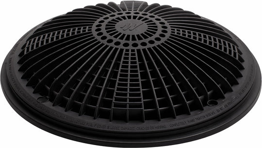 Waterway Tru Flo Suction Cover & Frame 10" Black - 640-1901 V