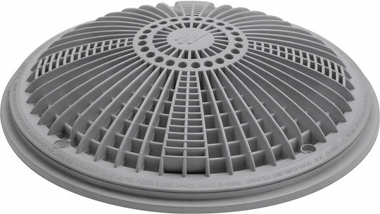 Waterway Tru Flo Suction Cover & Frame 10" Gray - 640-1907 V