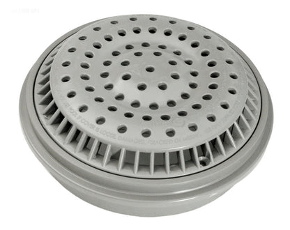Waterway Main Drain Cover & Collar Assembly 8" Gray Tru Flo - 640-2347 V