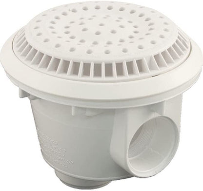 Waterway Vl Anti-Vortex Main Drain 8" 2" Socket White - 640-2750 V