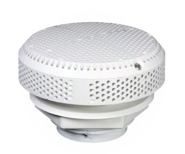 Waterway Super Hi-Flo Suction Assembly, Straight, 180 gpm, White, 2" - 640-3570 V