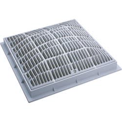 Waterway 12"x12" Universal Grate, Square, White | 640-4740 V