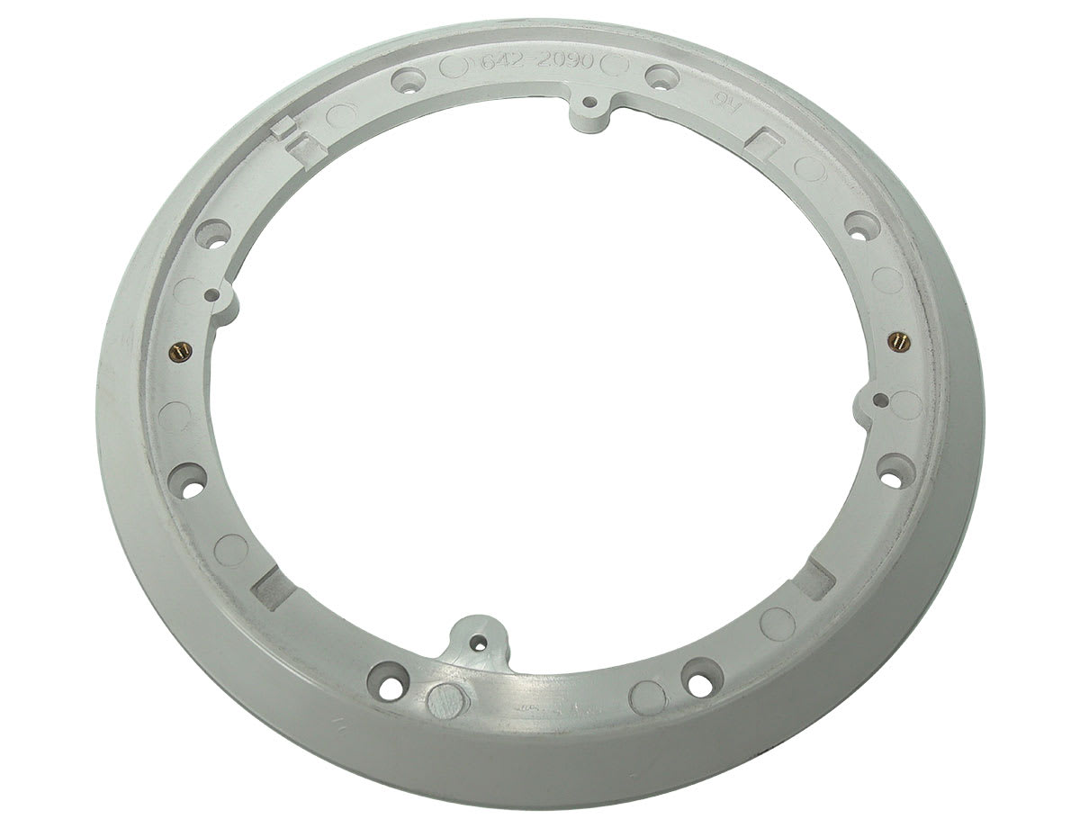 Waterway Main Drain Mounting Plate White Vinyl Liner - 642-2090
