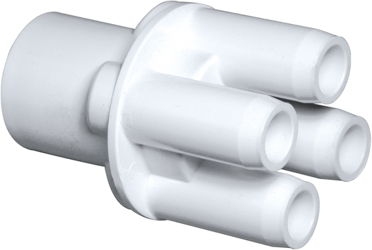 Waterway Cluster Cap Manifold 1"Sx4 .75"SB Ports - 672-4410