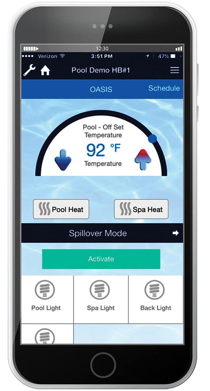 Waterway System with Wi-Fi Oasis Control - 770-1004-PSW
