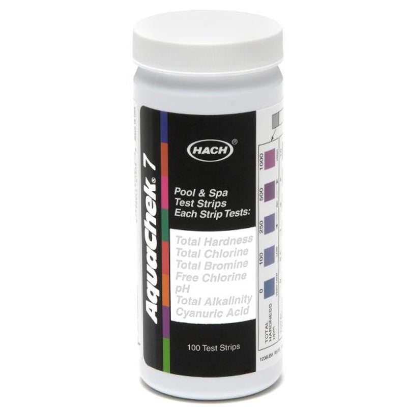 AquaChek Silver 7-Way Test Strips - 100 Strips 551236