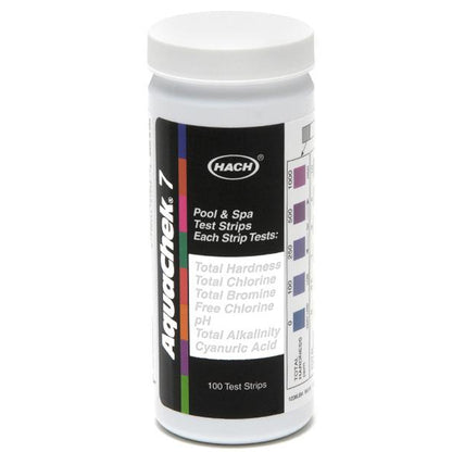 AquaChek Silver 7-Way Test Strips - 100 Strips 551236