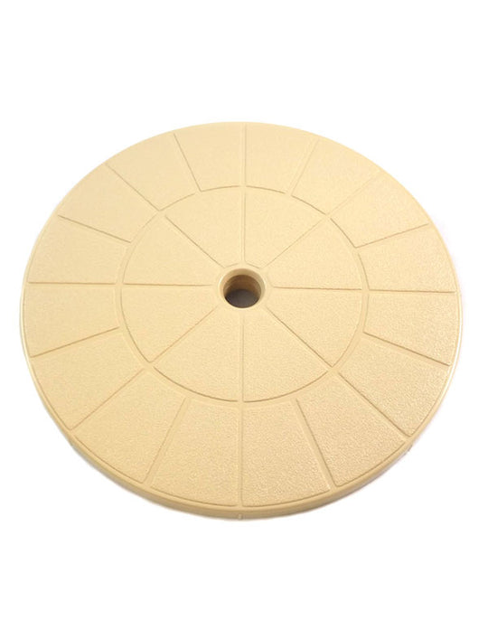 Pentair American Skimmer Lid - 9 1/8" dia. Tan 85007430 - V50-115T