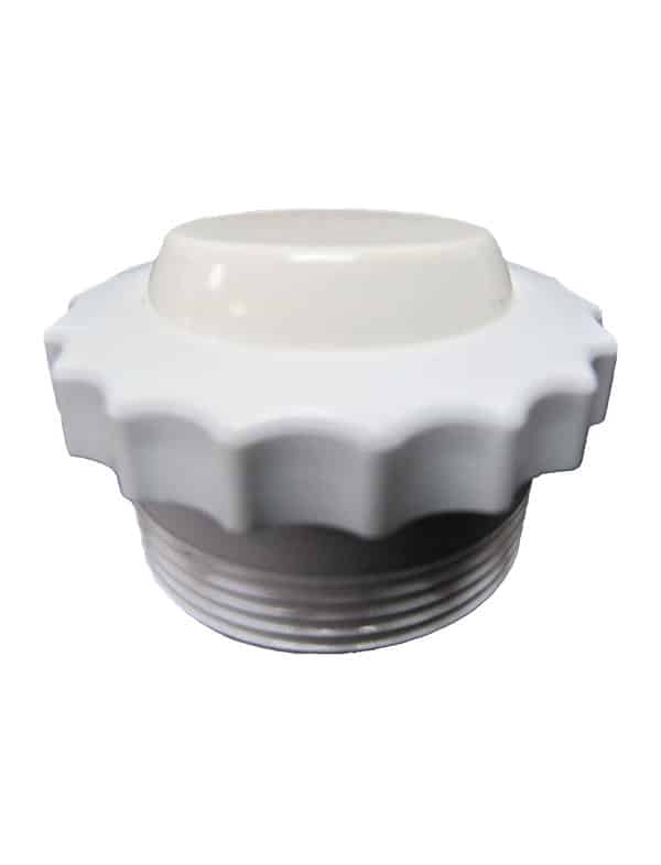 Pentair Blank Return Fitting - White - V20-377
