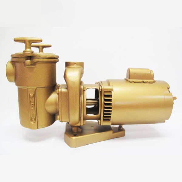 Val-Pak Martin 100 Series 1/3 HP Pump & Motor 60 Hz 5" Trap 2" Suction 115/230v 1PH - V40-504