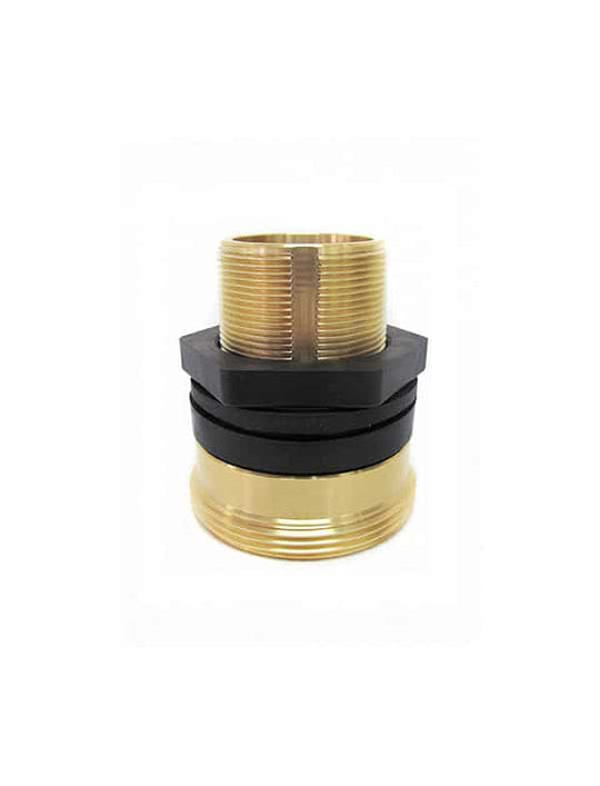 Pentair 2" Brass Bulkhead for TR100C/140C American Filters 154714 - V38-060