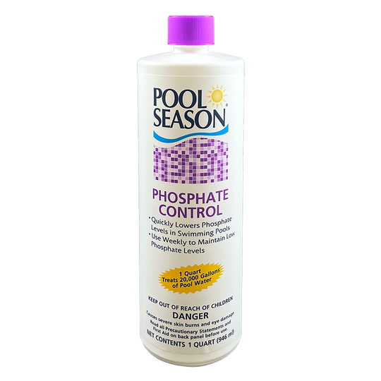 Pool Season® 47246150 1 qt Bottle Phosphate Control