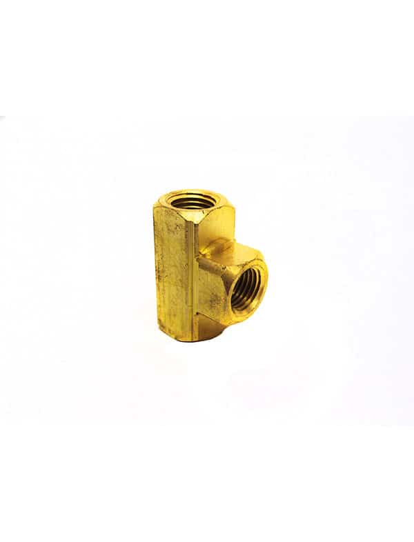 Anthony 1/4" Brass Tee - V34-162